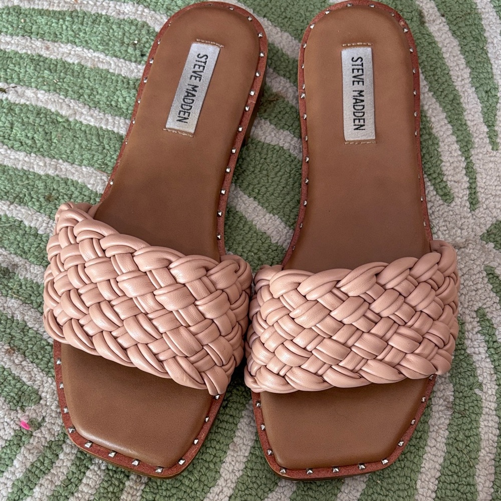Steve Madden Women's Braided Slide Sandals